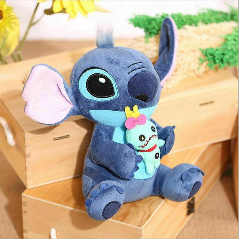 [ In stock] Boneka Lilo &amp; Stitch Bahan Plush Ukuran Untuk Anak Laki-Laki / Perempuan 25cm