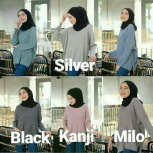 Poxy sweater by Gonegani | Gonegani | Black