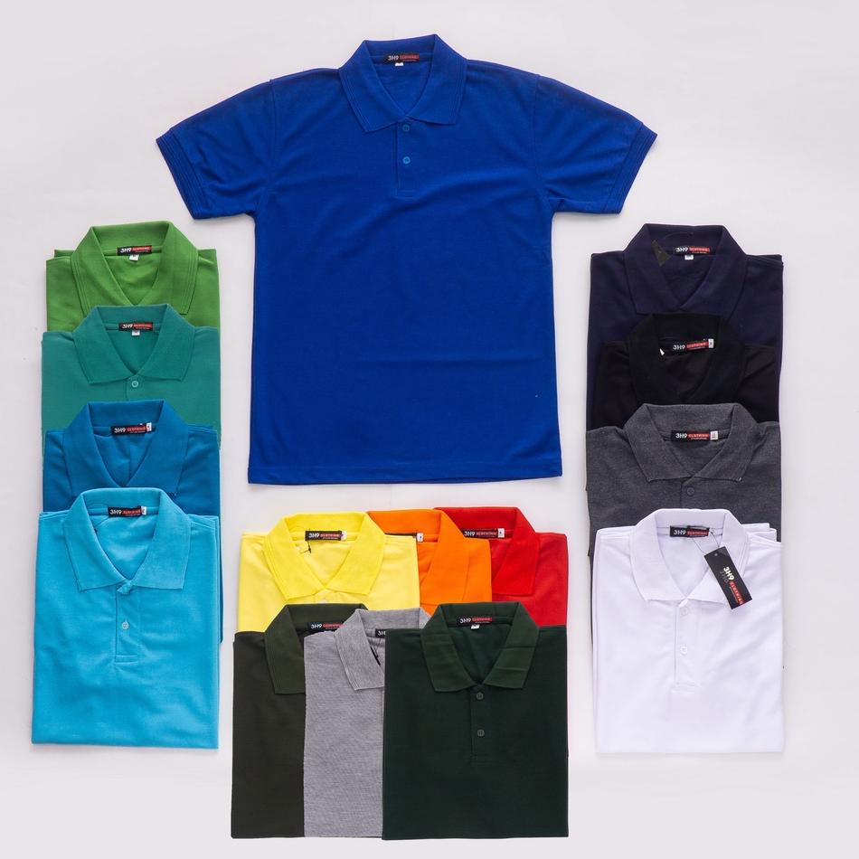 ➤ Kaos Polo Polos Kerah Lengan Pendek / Kaos Berkerah Polos Kerah Lengan Pendek / Kaos Kerah Polo Po