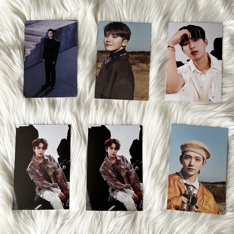READY STOCK Postcard FTS Face The Sun Scoups Woozi DK Joshua