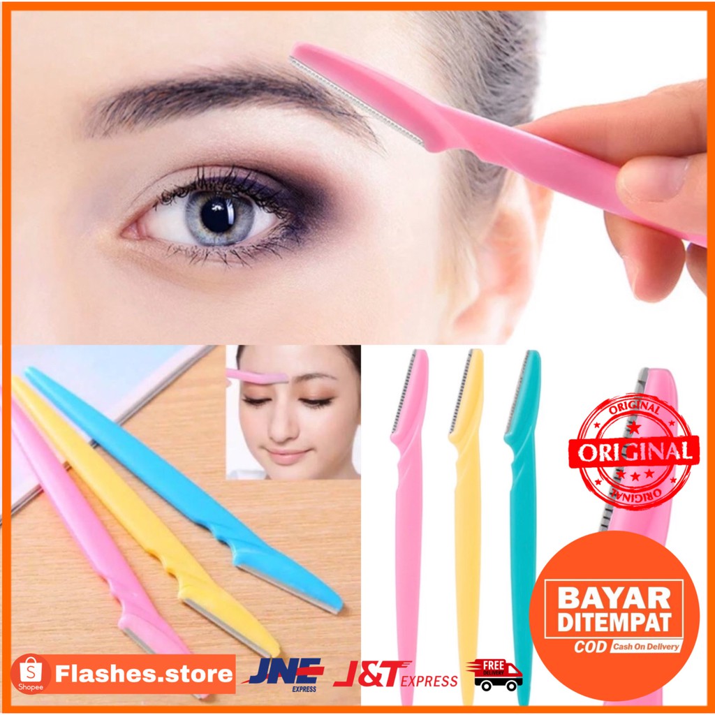 1PCS TINEKE Pisau Cukur Alis Eyebrow Razor