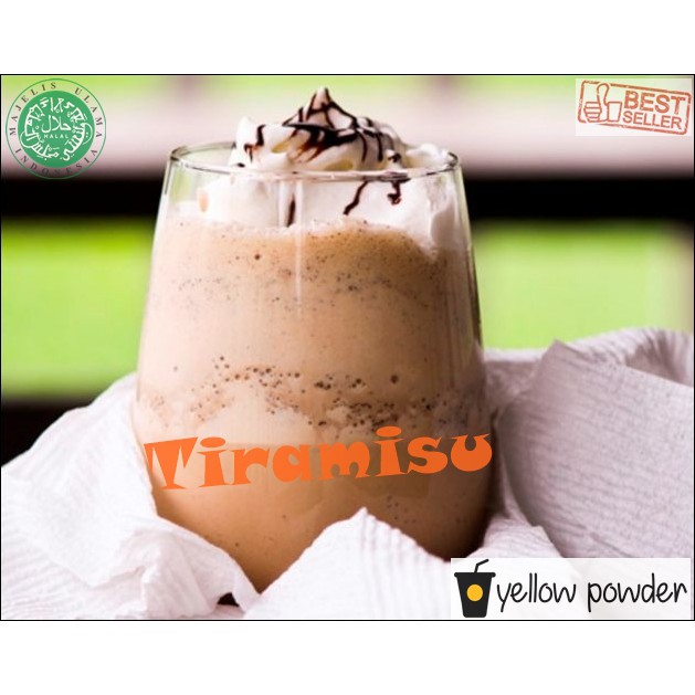 

BUBUK MINUMAN TIRAMISU 1KG/POWDER MINUMAN TIRAMISU/ bubu minuman rasa tiramisu