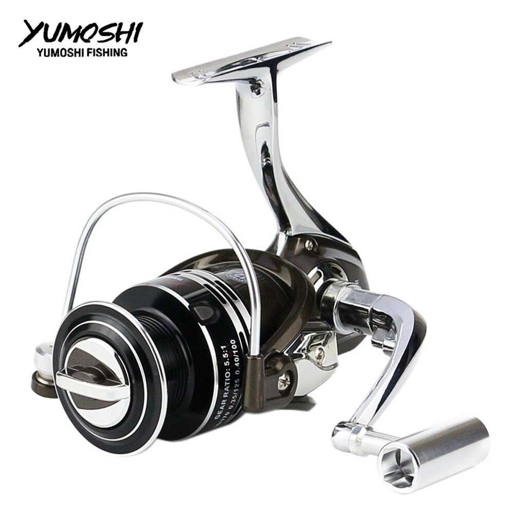 (BISA COD) FTIHSHPYUMOSHI BY3000 Reel Pancing Spinning 12+1 Ball Bearing 5.2:1