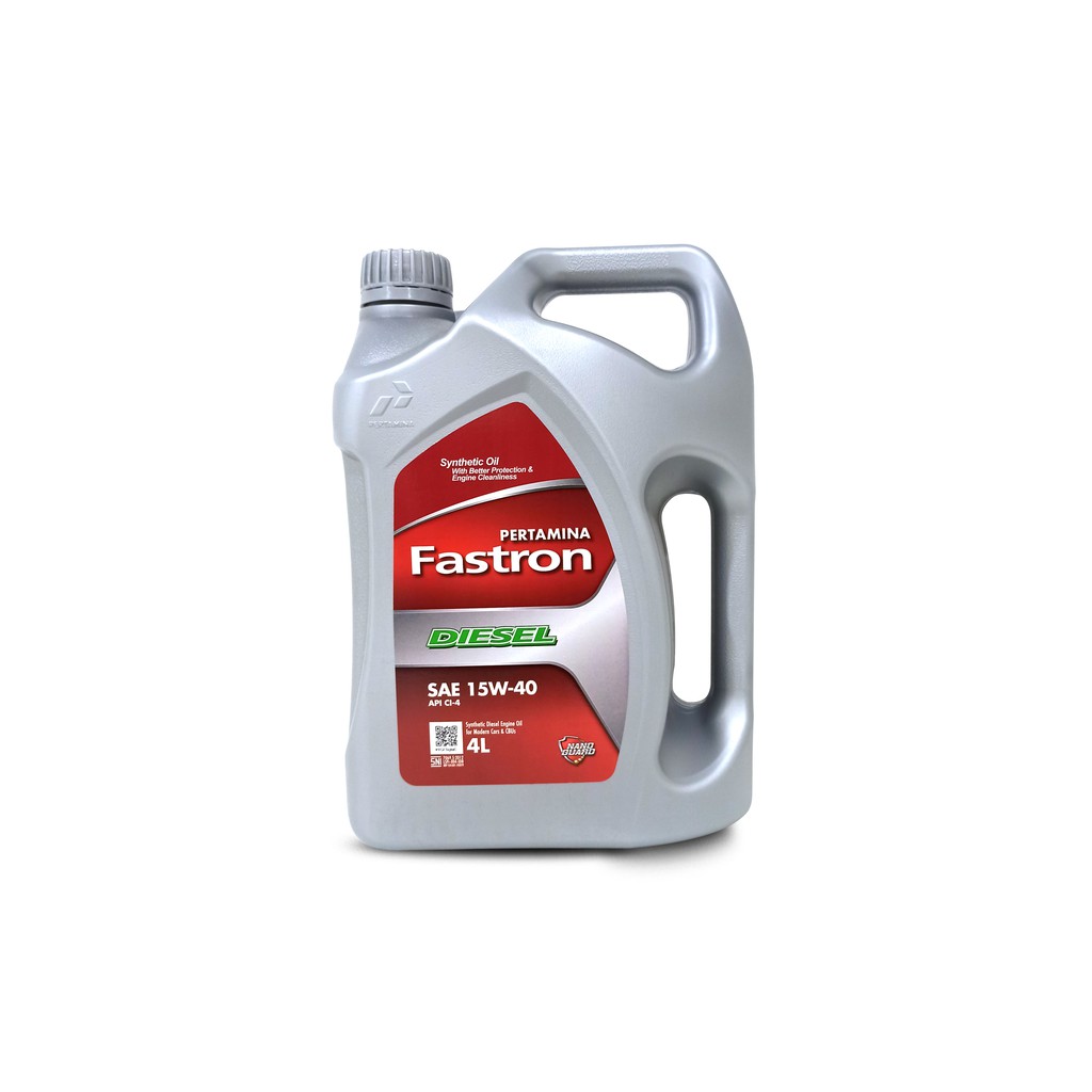 Oli pertamina fastron diesel sae 15w-40 API CI-4/ SL galon 4 liter