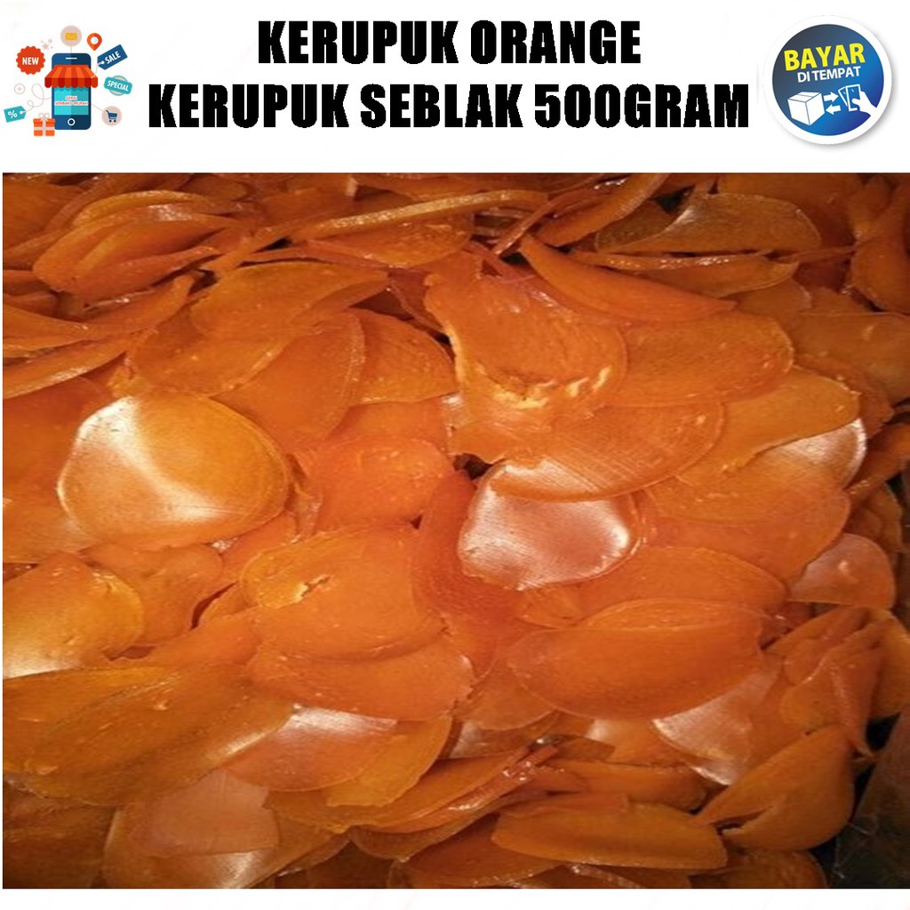 Jual Kerupuk Oren Kerupuk Seblak Mentah 500gram Aneka Sayuran