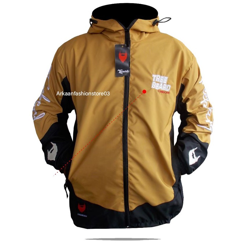 AKN - JAKET HOODIE OUTDOR PRIA / JAKET MOTOR TASLAN CLIMBSCAPE STROMLINE ANTI AIR WATERPROOF ORIGINA