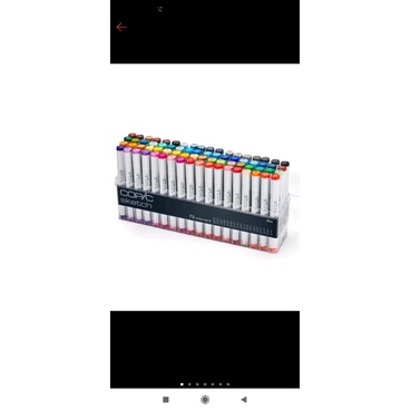 

copic sketch marker series set 72A