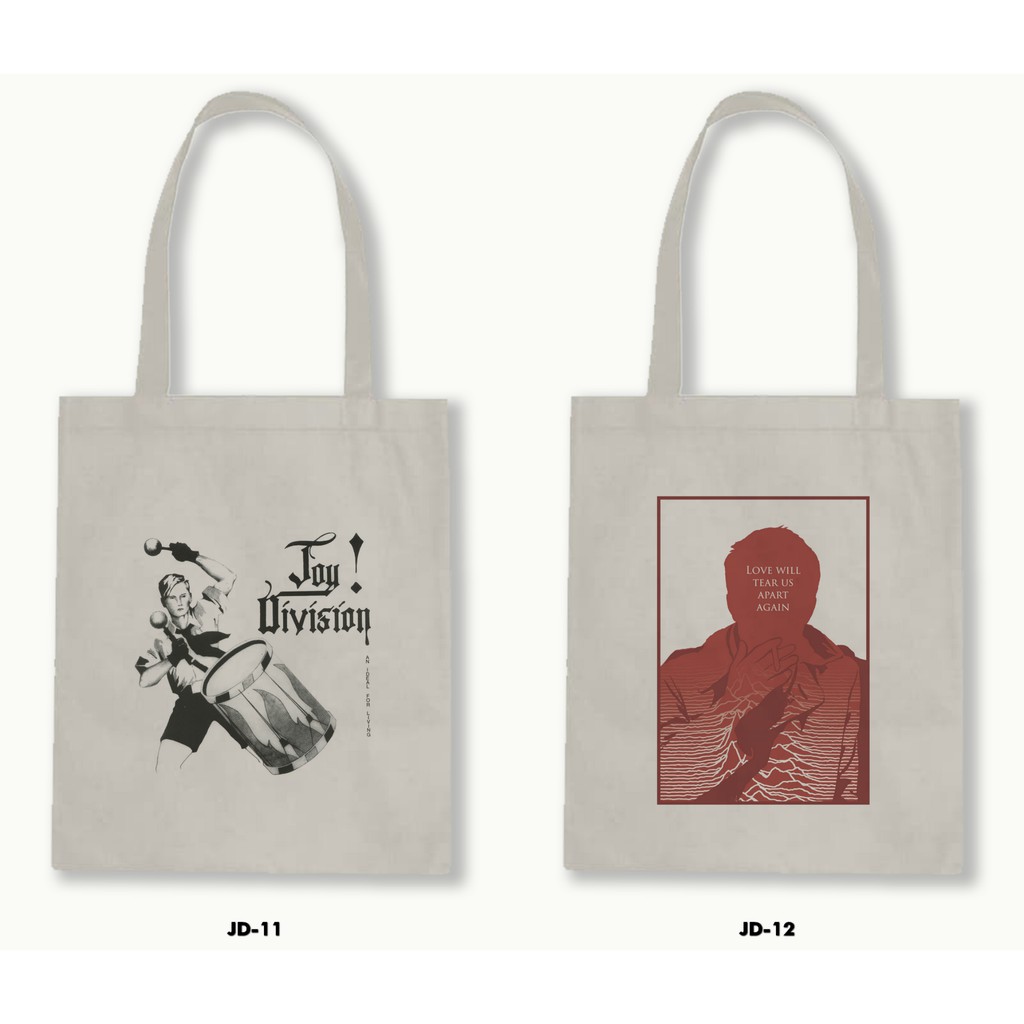 TOTE BAG BLACU - JOY DIVISION .01