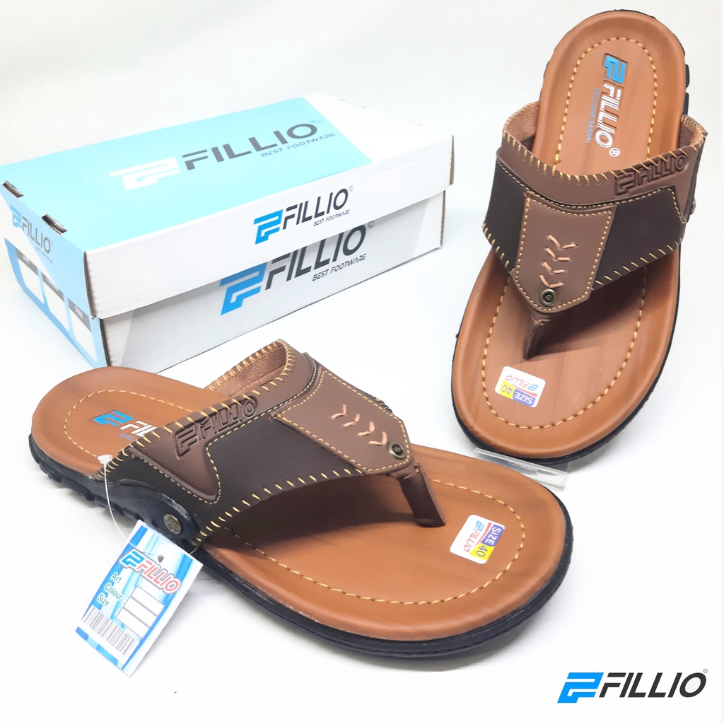 SANDAL CASUAL PRIA ORIGINAL FILLIO HIGH QUALITY KODE JJ8 MURAH