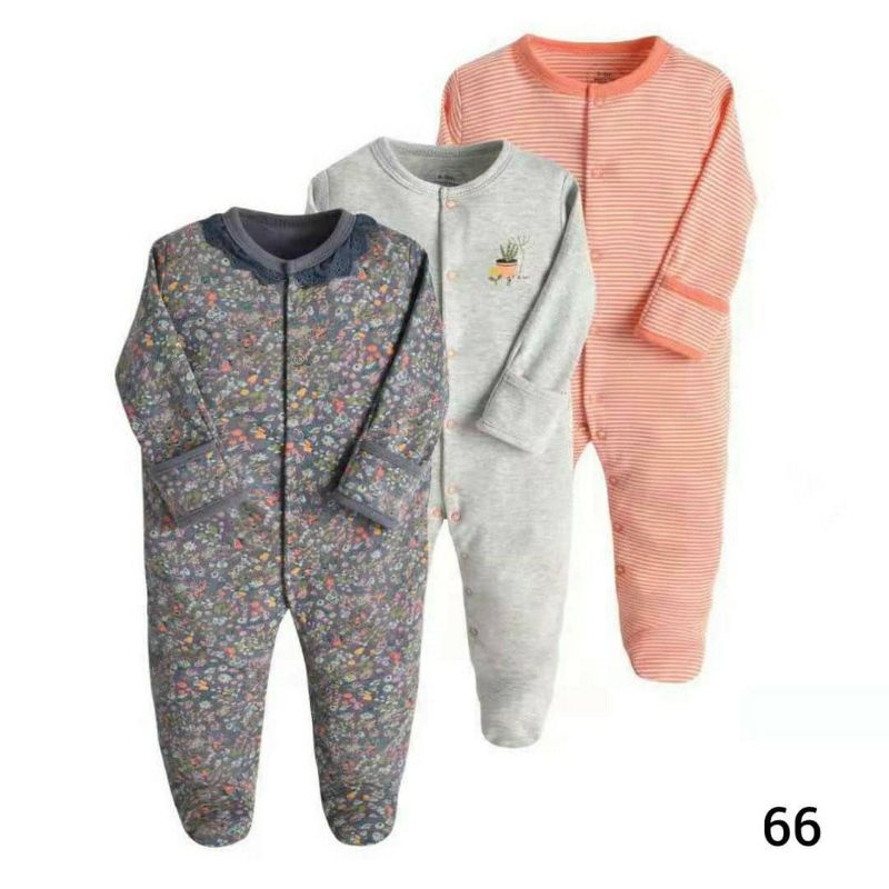 sleepsuit Premium/ sleepsuit mamas papas/ sleepsuit/ baju tidur bayi