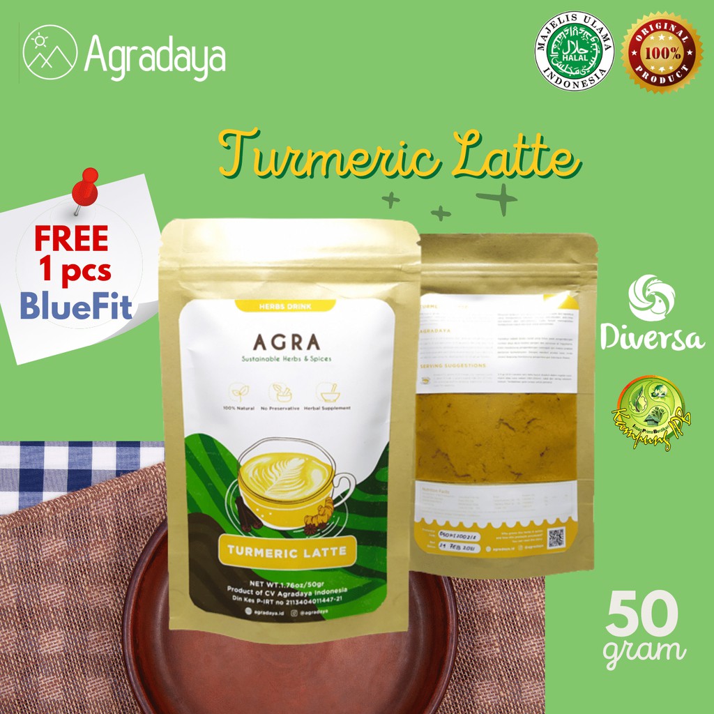 

Turmeric Late - AGRADAYA - Jamu tradisional