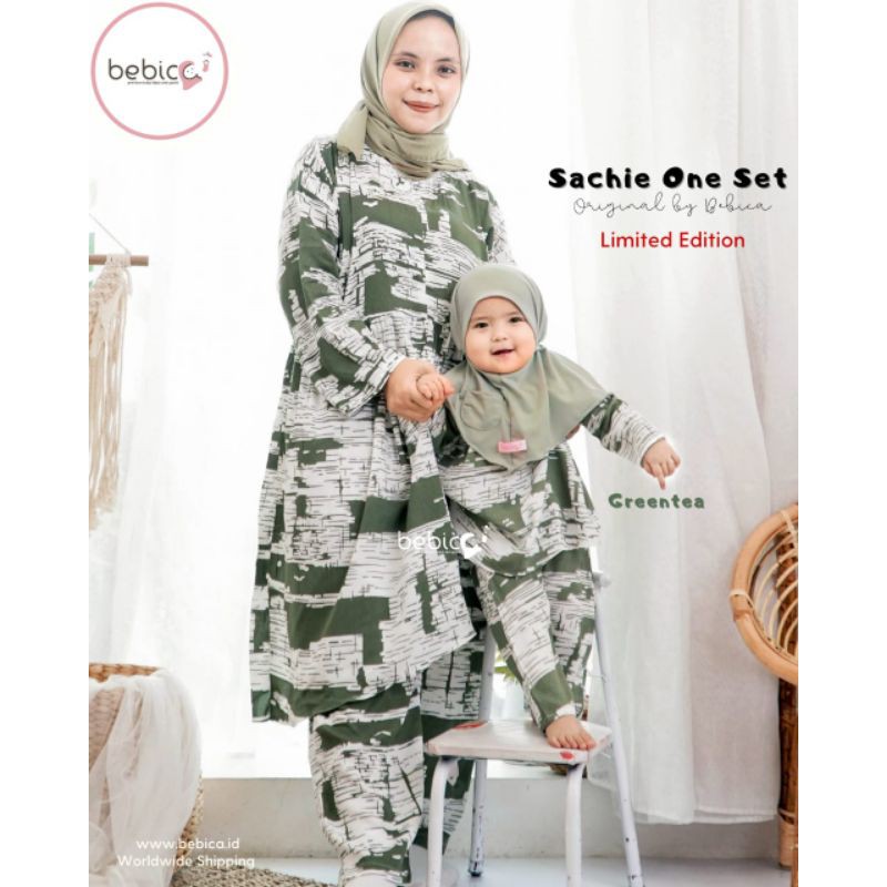 One Set Sachi ORI BEBICA kid &  size mom