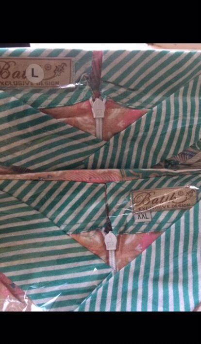 Kemeja Baju Batik Pria Lengan Panjang