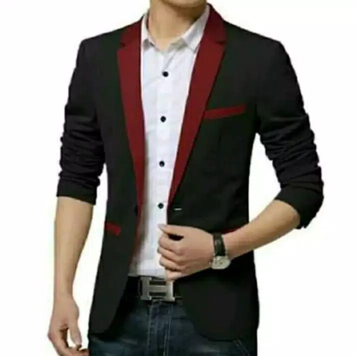 Jas blezer pria terlaris style korea / jas pria slimfit / jas formal