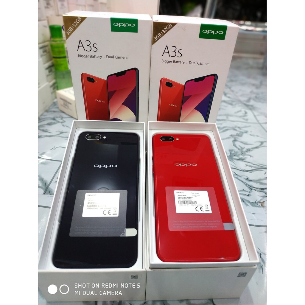 Oppo A3s Ram 3 Rom 32GB ( SECOND )