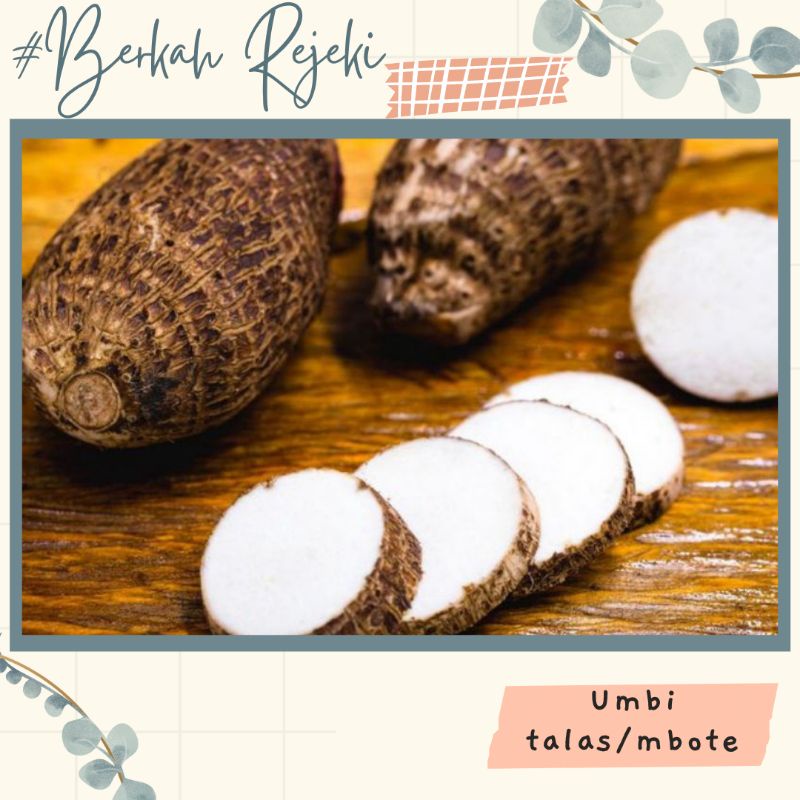 

Ubi talas/mbote 1kg