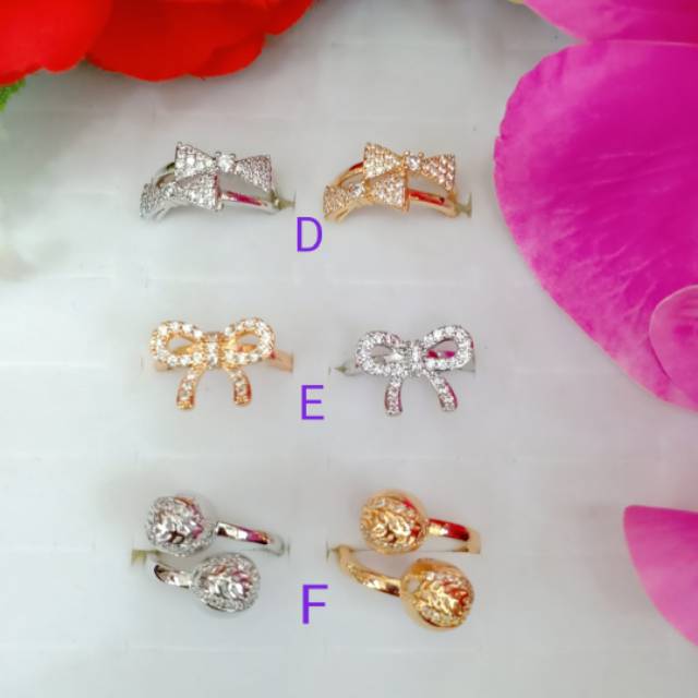 Cincin xuping terbaru D-F