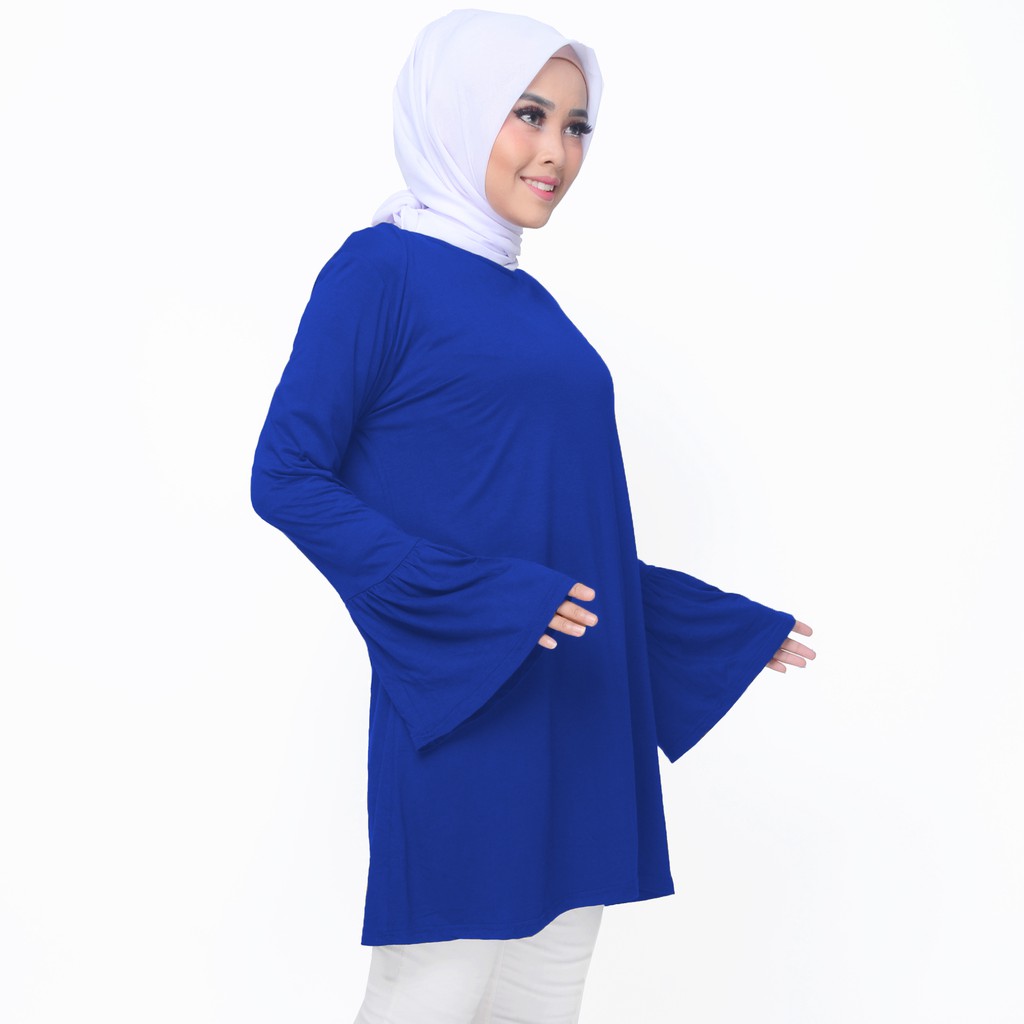 Tunik Tangan Terompet Wanita Dewasa ukuran Big Size - XSHOP ALdiera