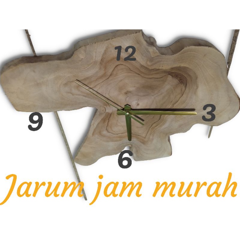 jarum jam dinding panjang 12cm