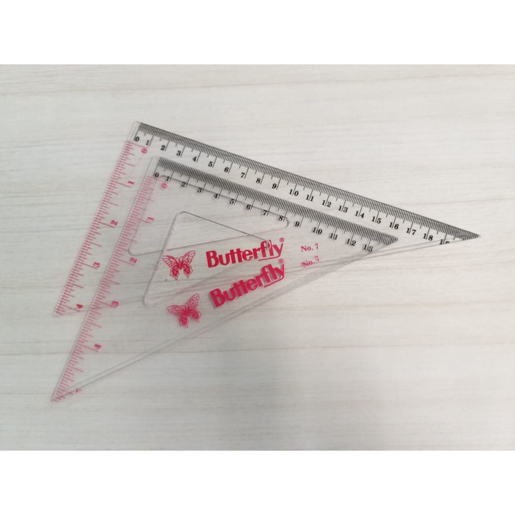 

Penggaris Segitiga Butterfly NO.7 22510117