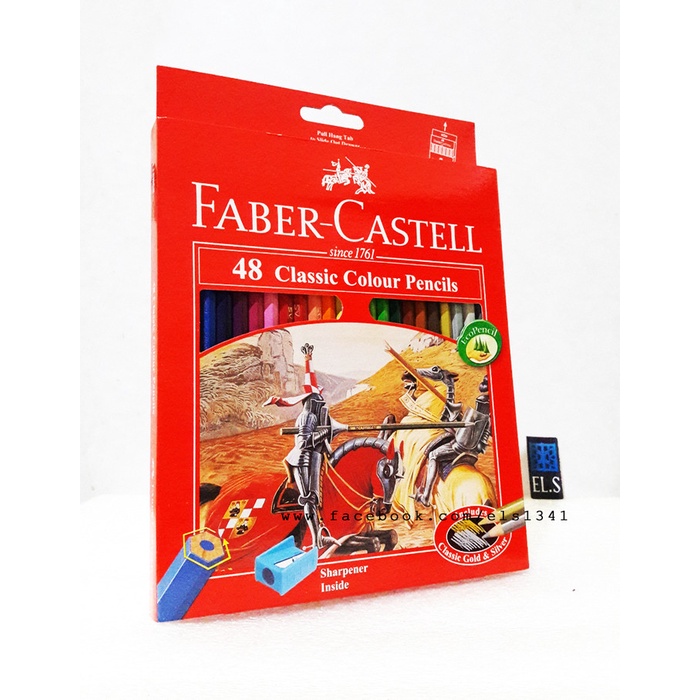 

(DISKON TERMURAH) Faber-Castell Classic Colour Pencils (48 Colours)