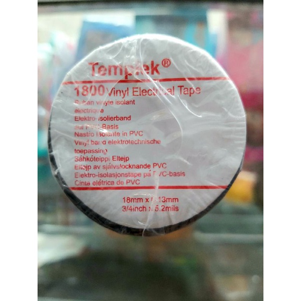 Solasi Hitam Listrik Templek / Selotip / Isolasi