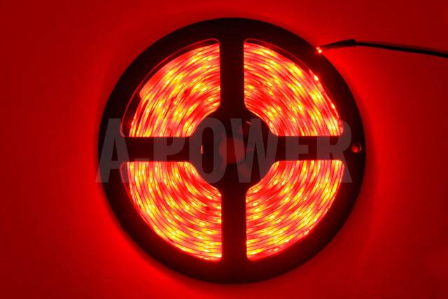 Lovov - Lampu LED Strip Tahan Air (Merah)