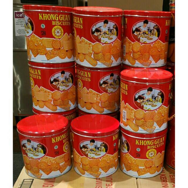 

Khong guan kaleng bulat 650gr