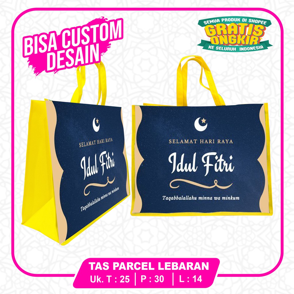 

TAS IDUL FITRI MURAH / TAS PARCEL / TAS CUSTOM LEBARAN / TAS BINGKISAN