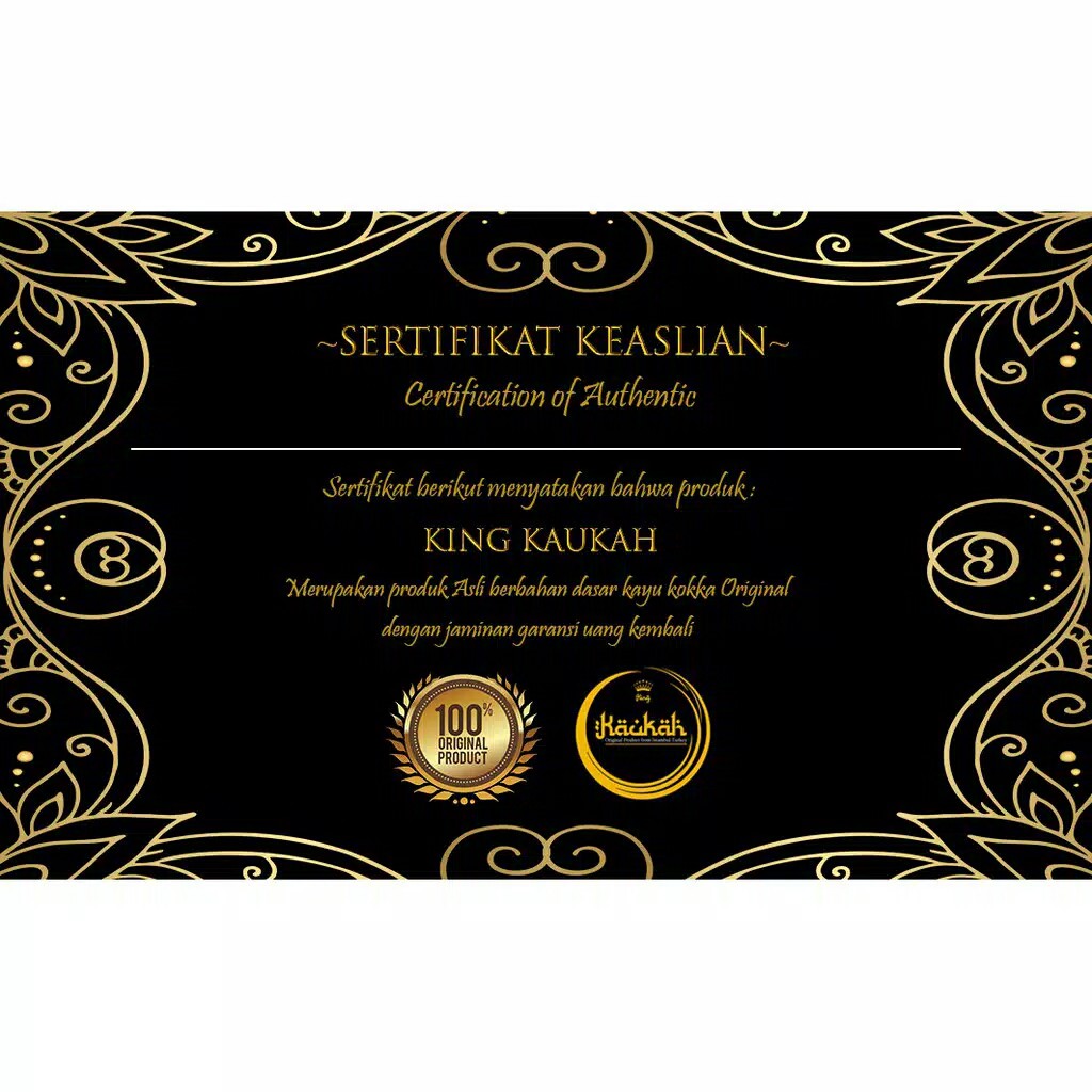 Tasbih 99 Kayu Kokka BERSERTIFIKAT Bulat 99  Uk 7,5mm Kaukah Koka Kaoka Bonus parfum&amp;gelang kokka