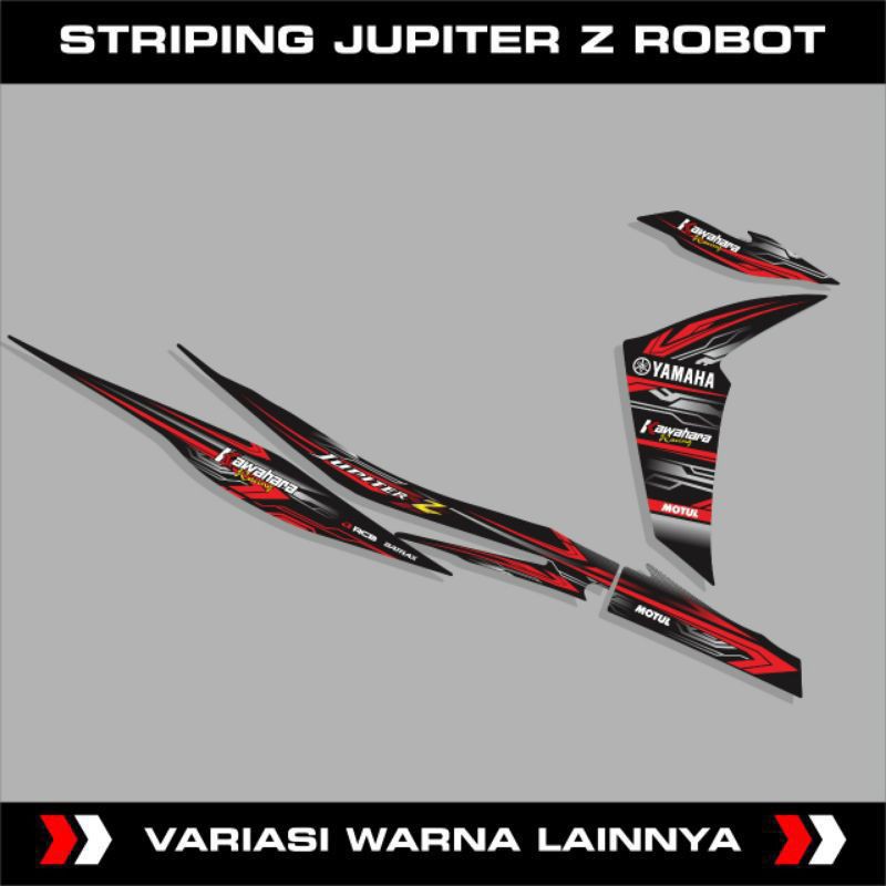 STRIPING STIKER YAMAHA JUPITER Z NEW 2010 / Striping Sticker Jupiter z Robot