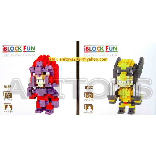 Lego Nano Magneto & Wolverine