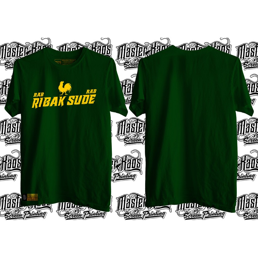 Kaos Bola Distro Pria PSMS Medan Rab Rab Ribak Sude Ayam Kinantan Original T-Shirt Smeck Hooligan