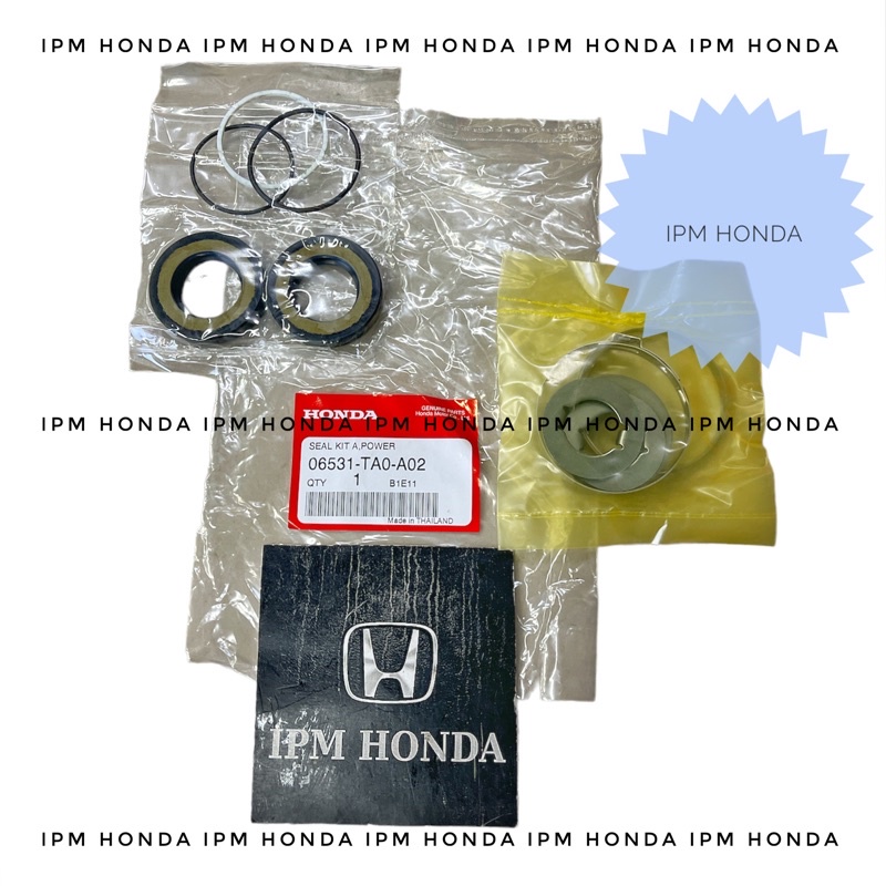 06531 TA0 A02 Seal Sil Kit Rack Power Stir Stiur Steer Steering Bawah Gear Box Honda Accord CP2 CP3 2008 2009 2010 2011 2012
