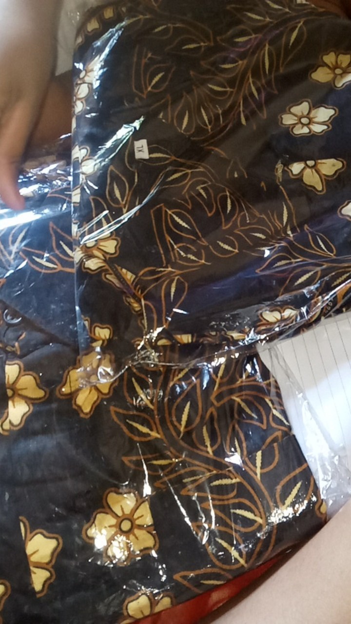 Moura Couple - Sania Ruffle Couple Batik Ori Ndoro, Motif Manggar