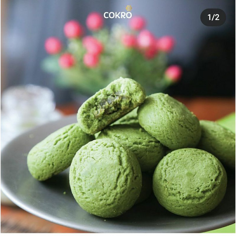 

Kue matcha Cokro ( Greentea )