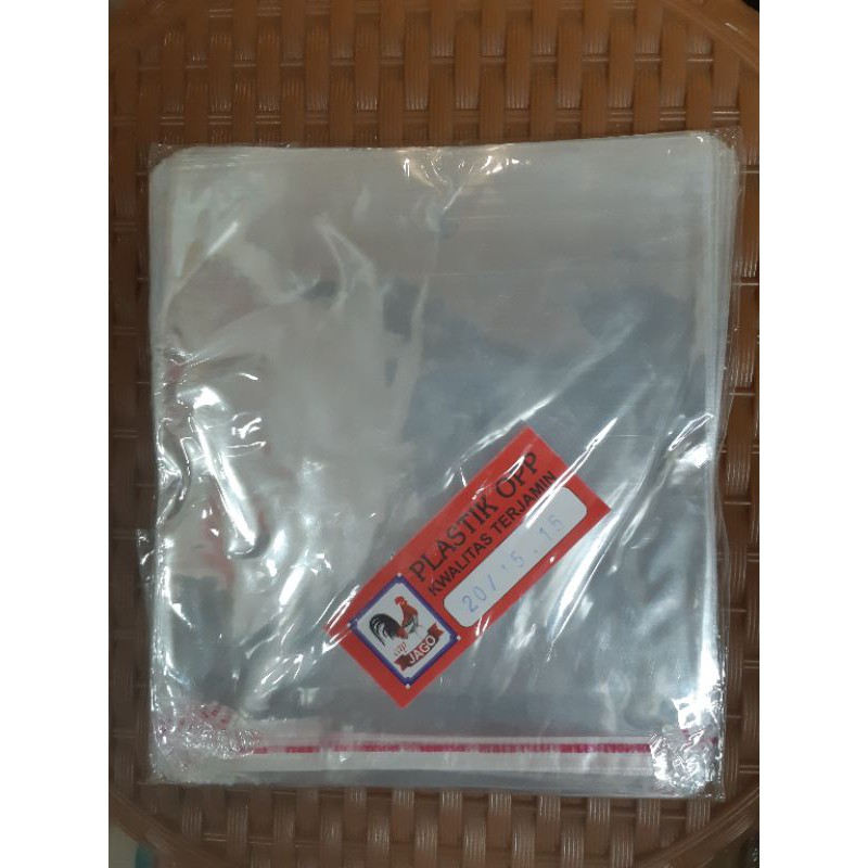 

plastik opp 15cmx15cm 100lbr