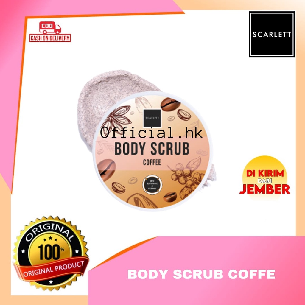 SCARLETT BODY SCRUB/BODYSCRUB KOPI/SCARLETT SCRUB KOPI/scrub badan scarlett/