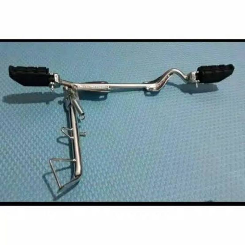 BOSTEP FOSTEP FOOSTEP MP MONO MEGAPRO MONO CROME SET STANDART SAMPING CROME TEBAL PNP CB GL MEGAPRO