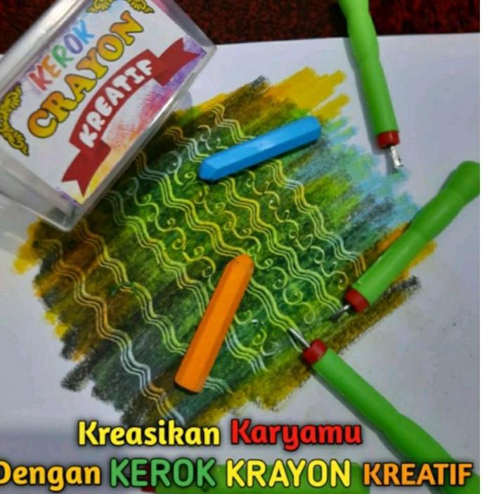 

Recomended.. Alat Gores Kerok Crayon Kreatif 1 set isi 5 ,Bonus 1 Buah Kuas Crayon