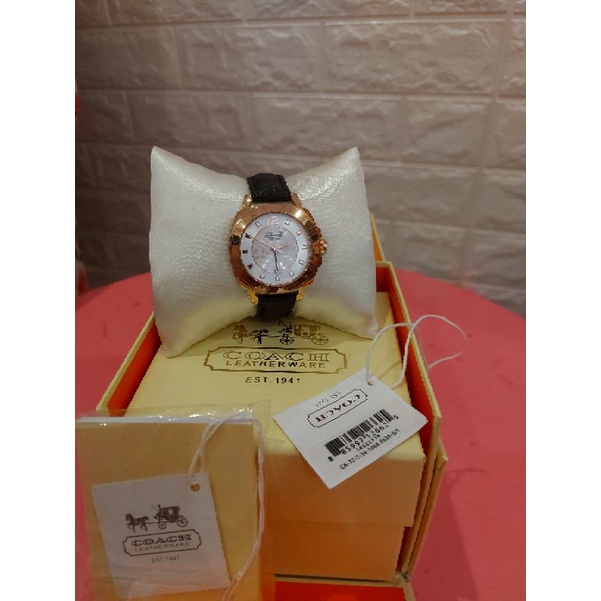 (SOLD)preloved jam tangan coach