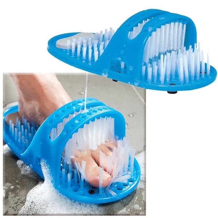 sepasang good quality sensor Foot Scrub Brush 2 pcs