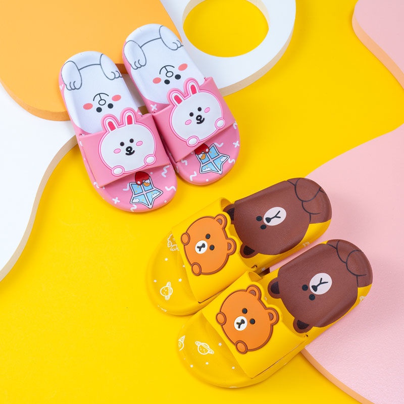 littlekiddoss Sendal Kartun Anak Laki-Laki Sandal Slop Anak Perempuan Jelly Import SH2213