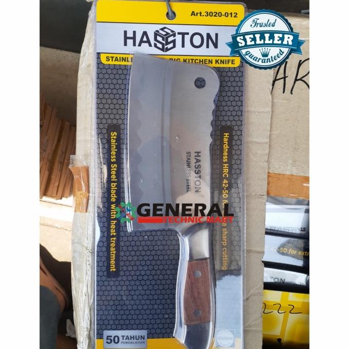 Promo Golok dapur Golok Cincang Pisau daging tulang Hasston Prohex Germany ada