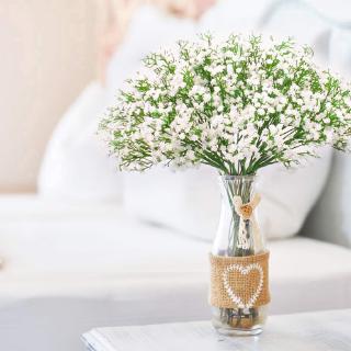 Buket Bunga Gypsophila Imitasi Bahan Sutra untuk Dekorasi Buket Bunga Gypsophila Imitasi Bahan Sutra untuk Dekorasi