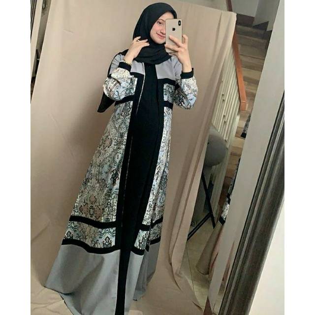 Kaleela Outer Grey size M and XL by Kaleela.id