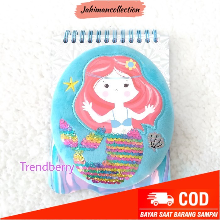 

✨ BISA COD ✨ Notebook mini buku tulis cover lucu diary anak perempuan - NB Mermaid