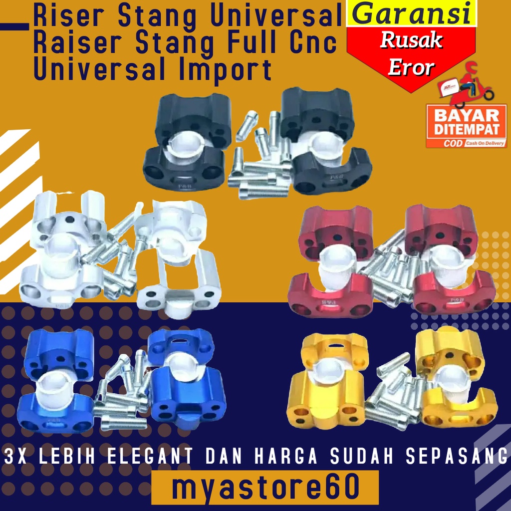 Riser Stang Setang Universal Raiser Stang Setang Full Cnc Import UNIVERSAL