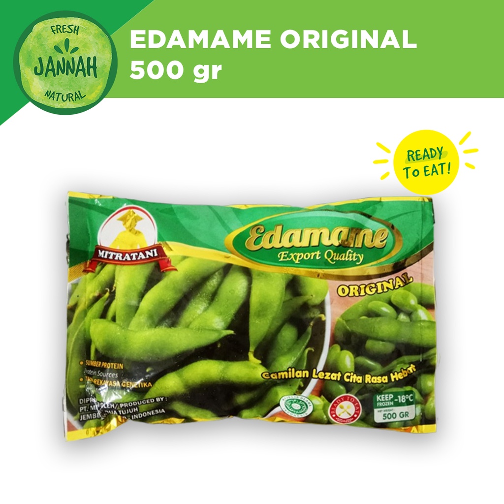 

Edamame Orginal Mitra Tani 500gr