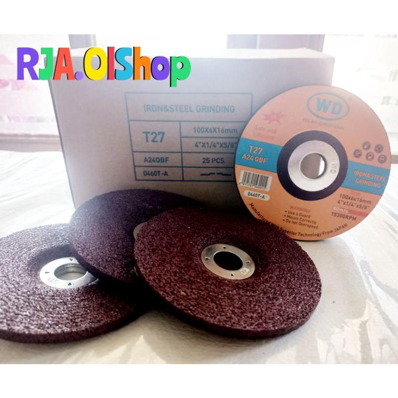 Batu Gerinda Poles WD/Ampelas Tebal